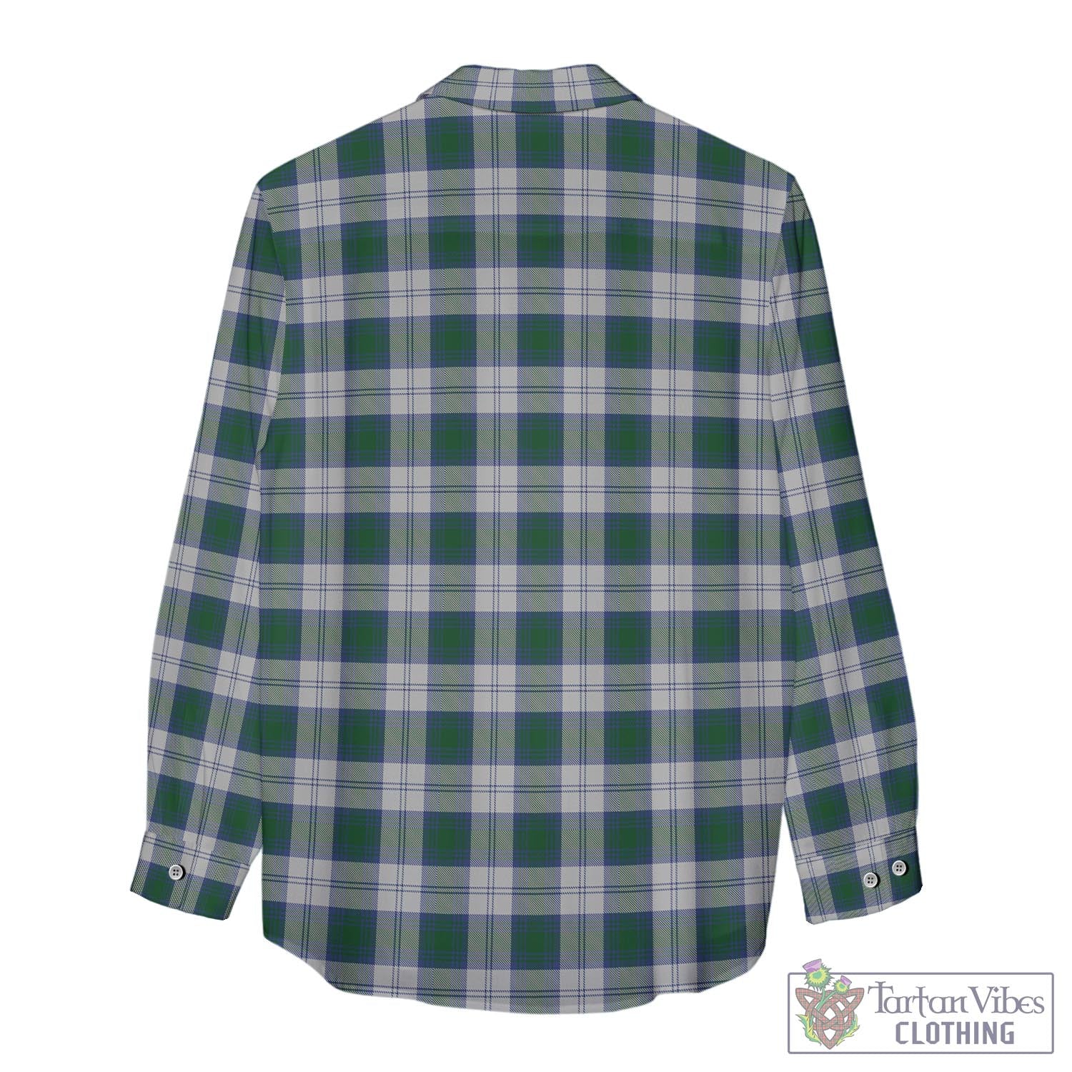 Tartan Vibes Clothing Lindsay Dress Tartan Womens Casual Shirt with Family Crest