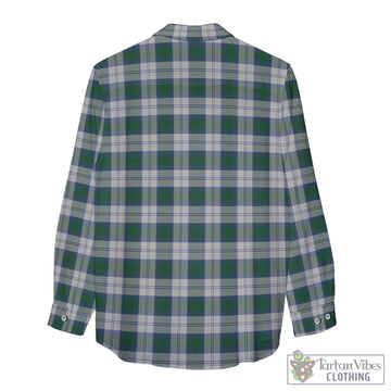 Lindsay Dress Tartan Women's Casual Shirt with Family Crest