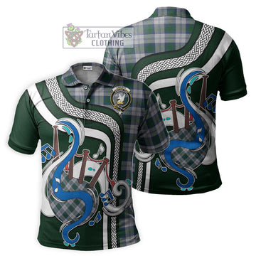 Lindsay Dress Tartan Polo Shirt with Epic Bagpipe Style