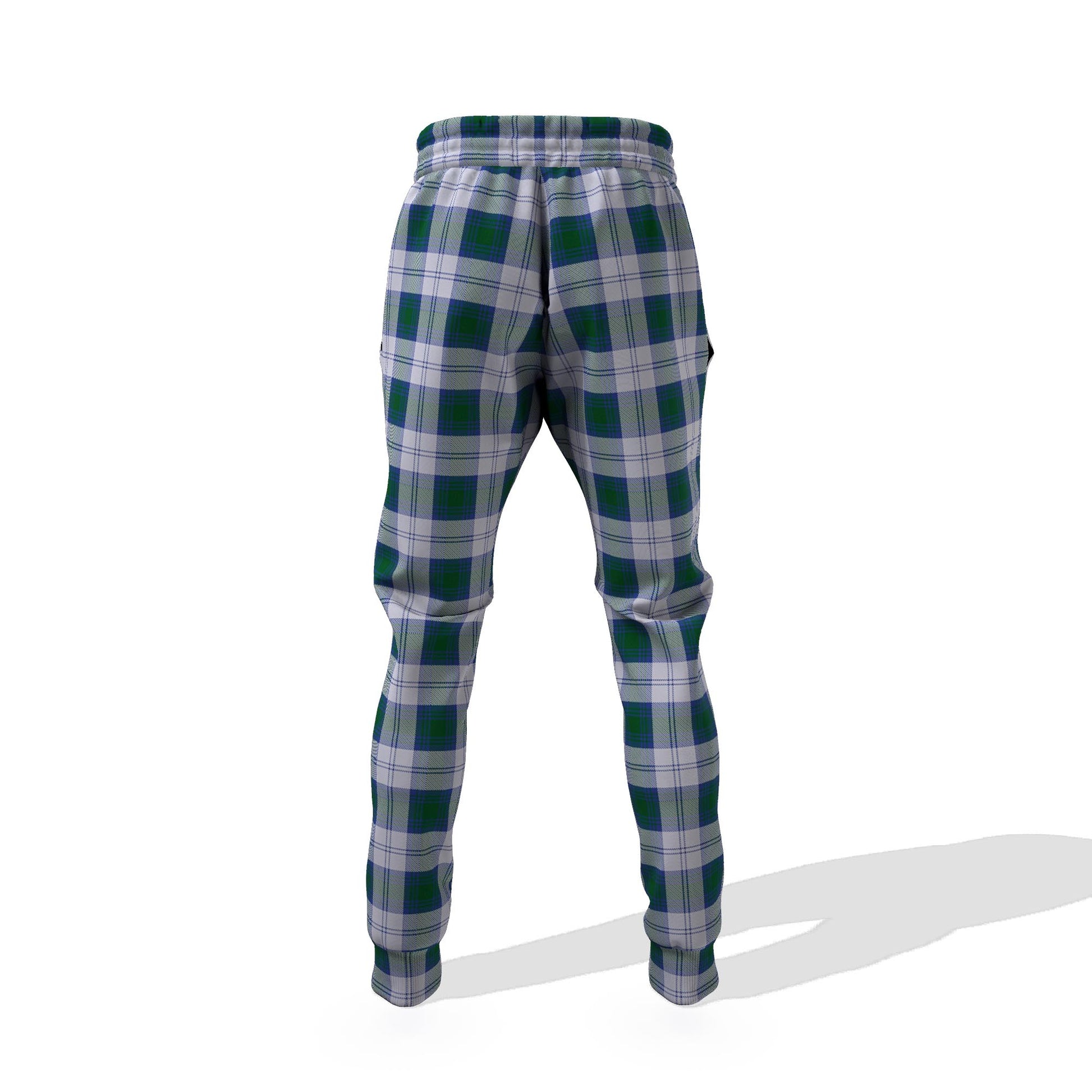 Lindsay Dress Tartan Joggers Pants with Family Crest 6XL - Tartan Vibes Clothing