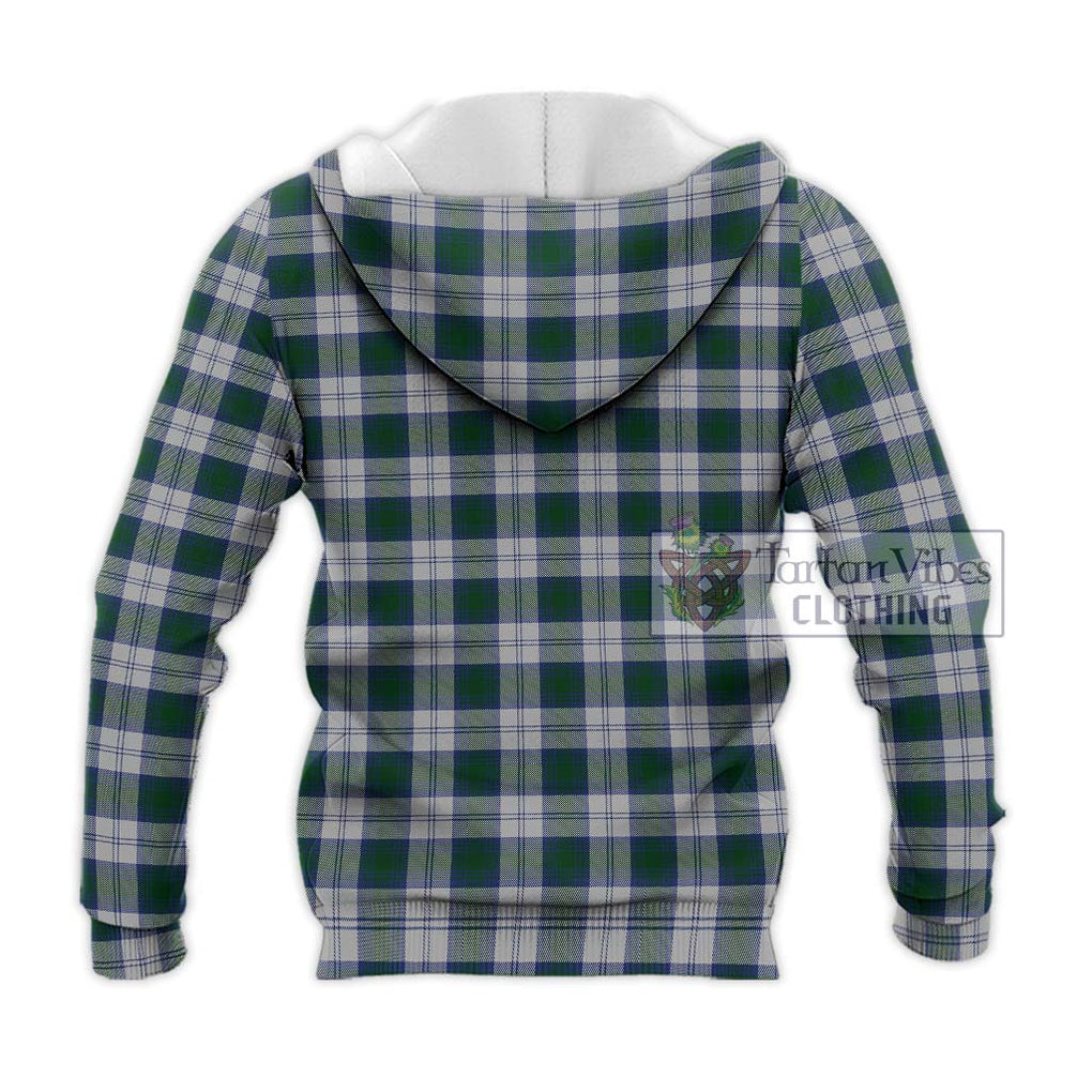 Lindsay Dress Tartan Knitted Hoodie with Family Crest DNA In Me Style - Tartanvibesclothing Shop