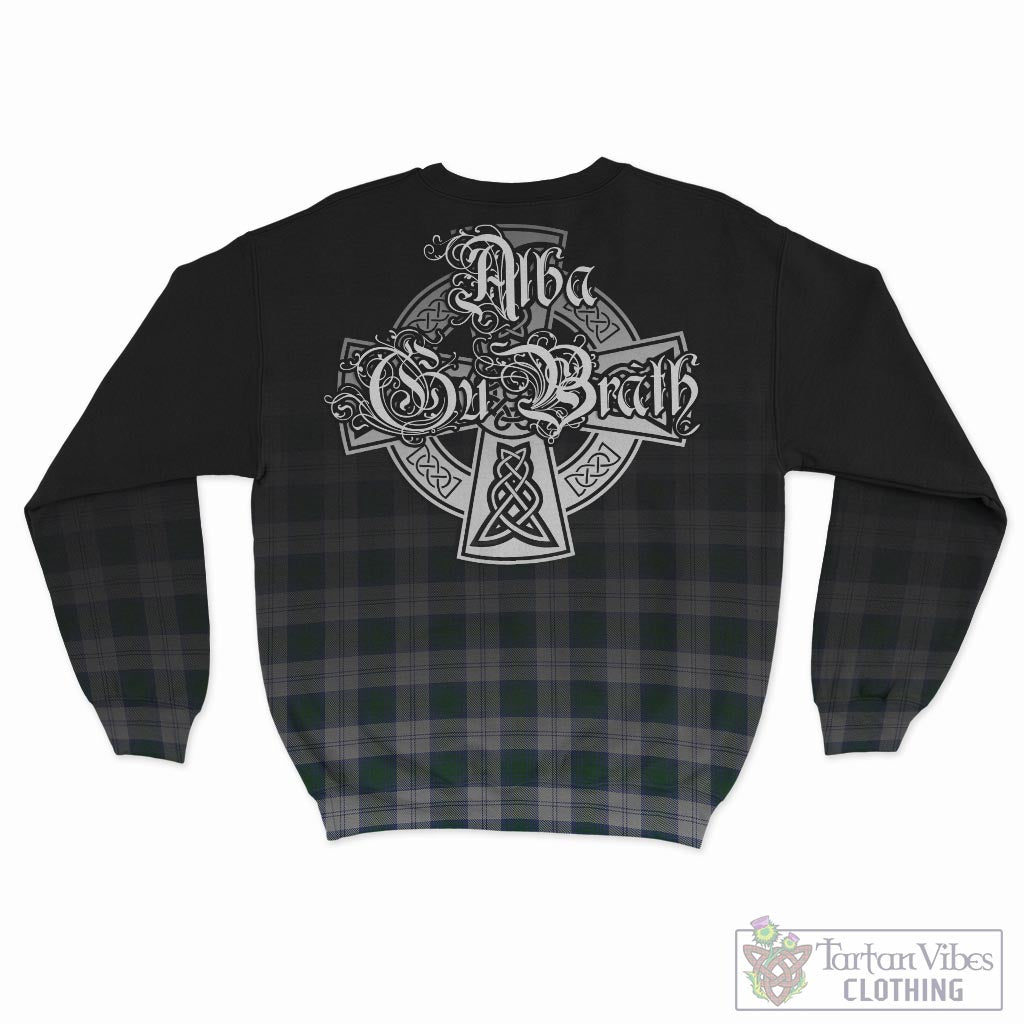 Tartan Vibes Clothing Lindsay Dress Tartan Sweatshirt Featuring Alba Gu Brath Family Crest Celtic Inspired