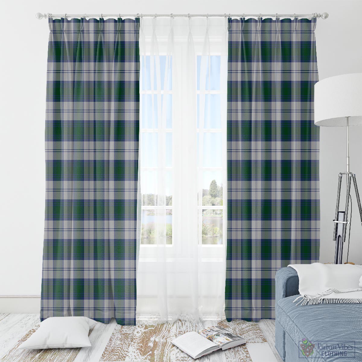 Lindsay Dress Tartan Window Curtain