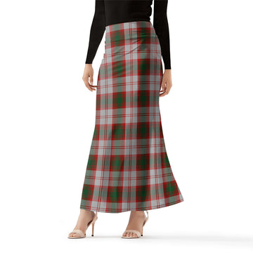 Lindsay Dress Red Tartan Womens Full Length Skirt