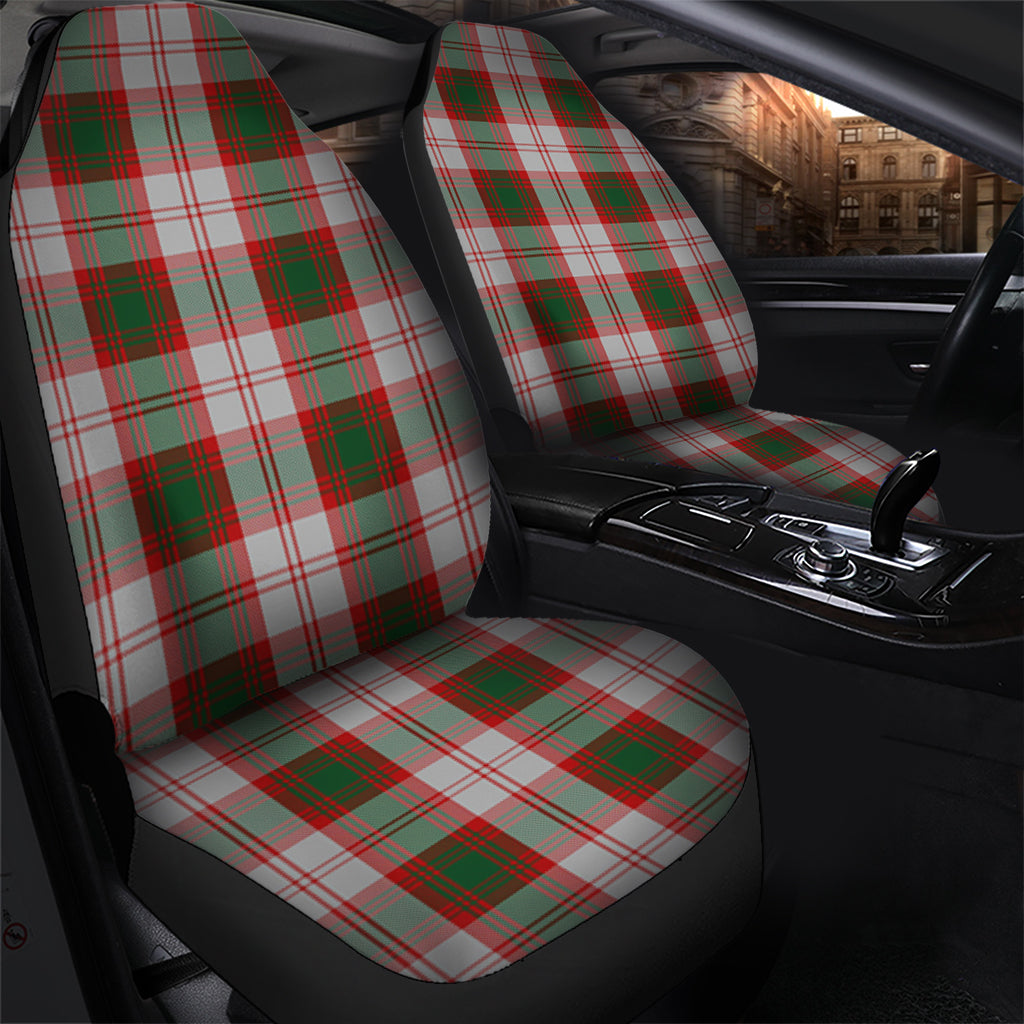 Lindsay Dress Red Tartan Car Seat Cover One Size - Tartanvibesclothing