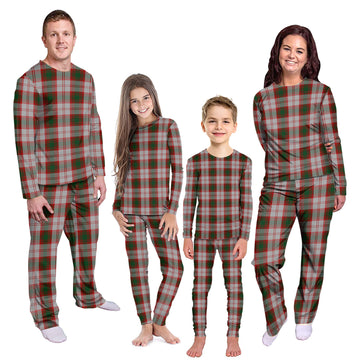 Lindsay Dress Red Tartan Pajamas Family Set