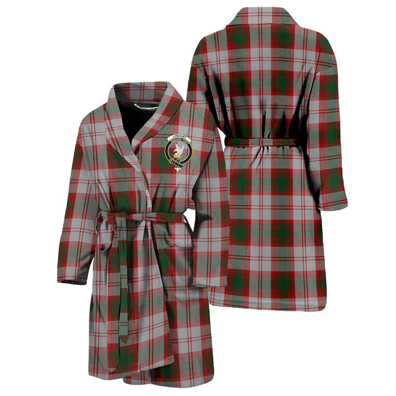 lindsay-dress-red-tartan-bathrobe-with-family-crest