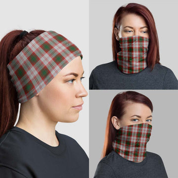 Lindsay Dress Red Tartan Neck Gaiters, Tartan Bandanas, Tartan Head Band