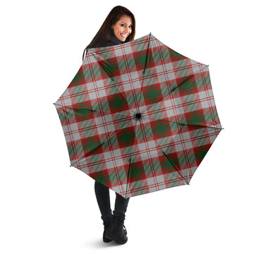 Lindsay Dress Red Tartan Umbrella