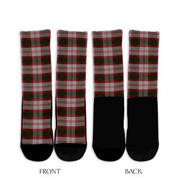 Lindsay Dress Red Tartan Crew Socks