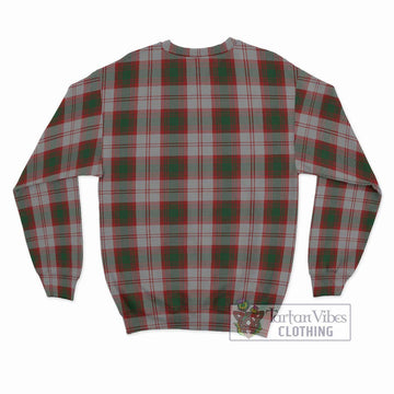 Lindsay Dress Red Tartan Sweatshirt with Family Crest DNA In Me Style