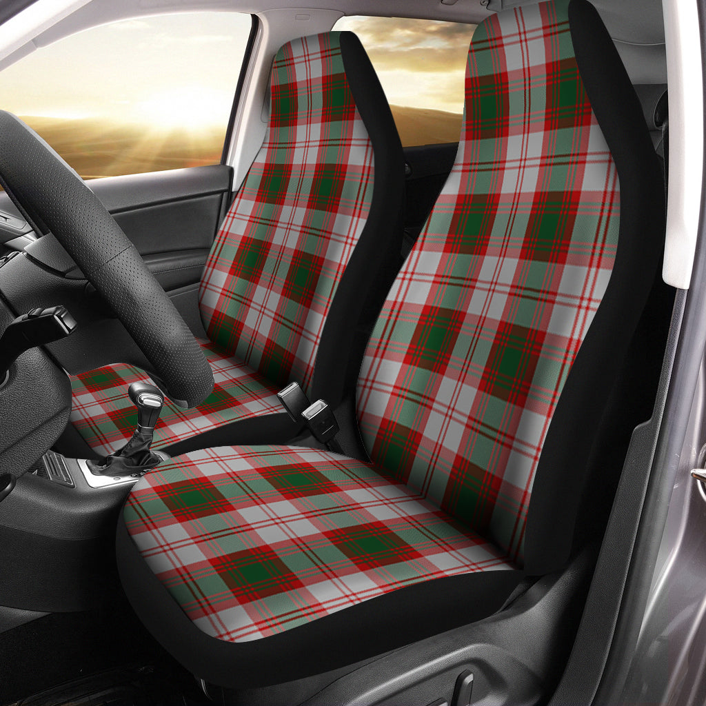 Lindsay Dress Red Tartan Car Seat Cover - Tartanvibesclothing