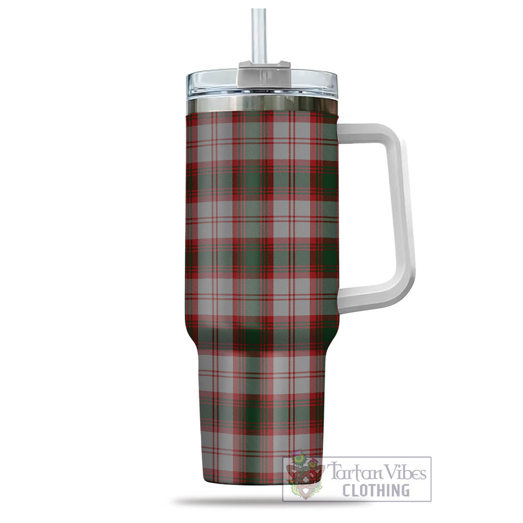 Tartan Vibes Clothing Lindsay Dress Red Tartan Tumbler with Handle