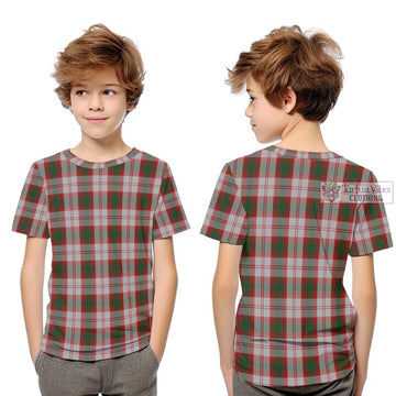 Lindsay Dress Red Tartan Kid T-Shirt