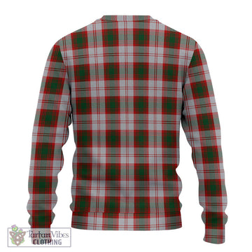 Lindsay Dress Red Tartan Ugly Sweater with Family Crest DNA In Me Style