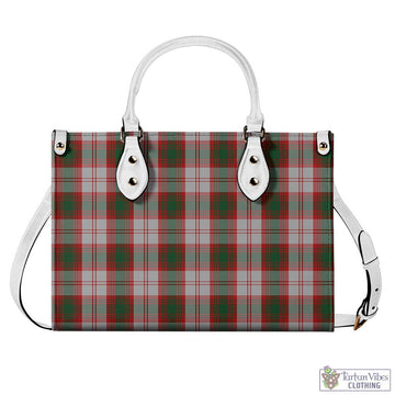 Lindsay Dress Red Tartan Luxury Leather Handbags