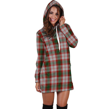 Lindsay Dress Red Tartan Hoodie Dress