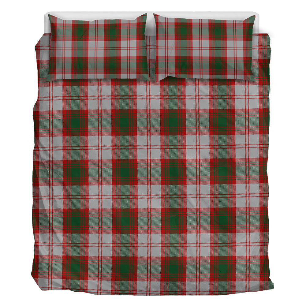 Lindsay Dress Red Tartan Bedding Set - Tartan Vibes Clothing