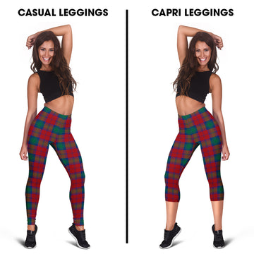 Lindsay Modern Tartan Womens Leggings