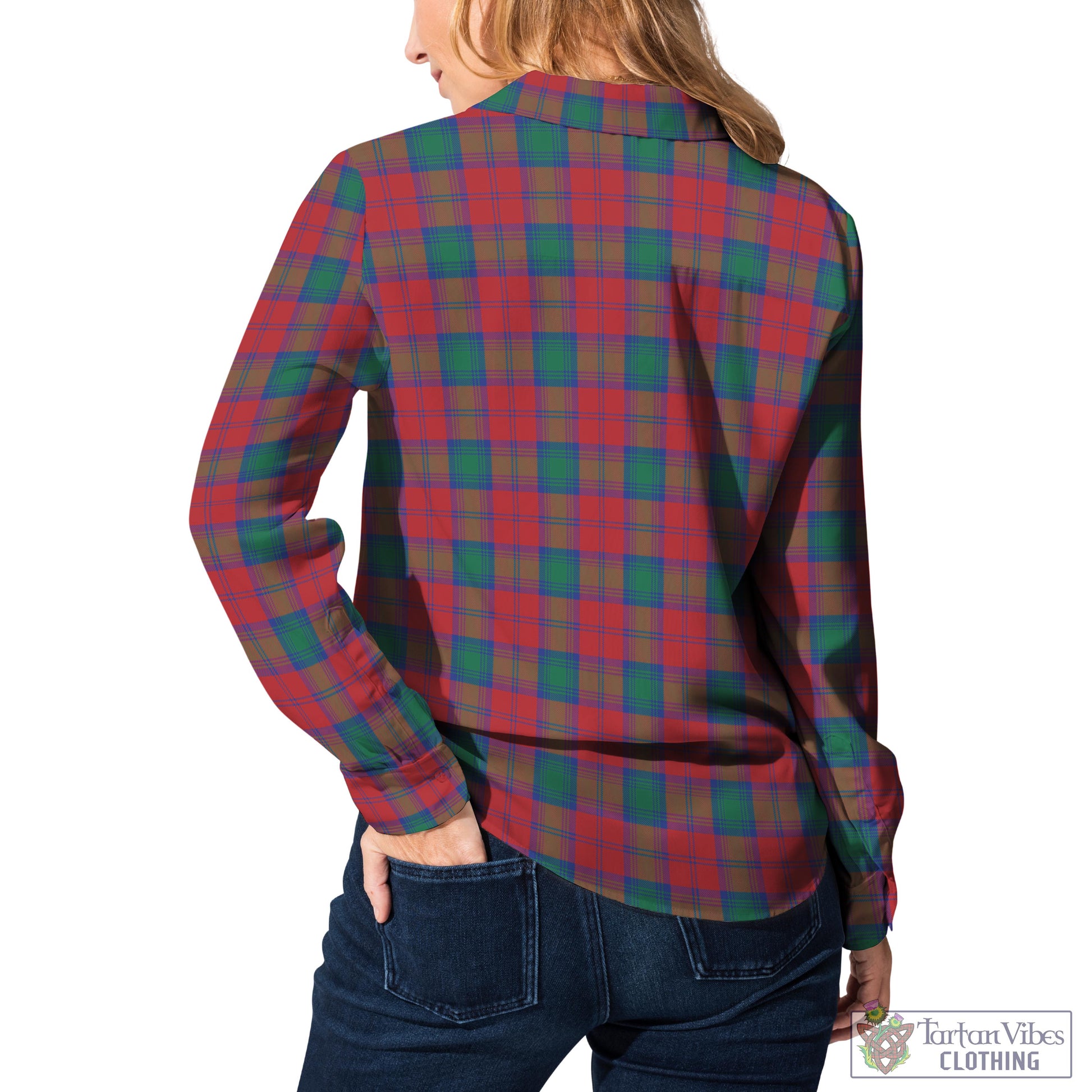 Lindsay Modern Tartan Womens Casual Shirt