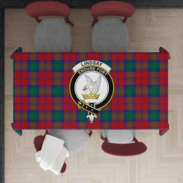 Lindsay Modern Tatan Tablecloth with Family Crest