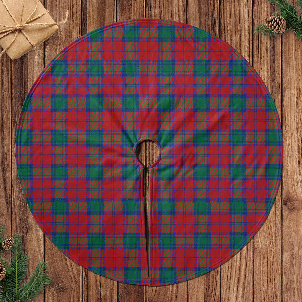 Lindsay Modern Tartan Christmas Tree Skirt - Tartanvibesclothing