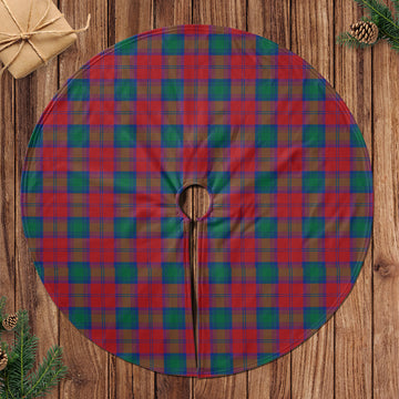 Lindsay Modern Tartan Christmas Tree Skirt