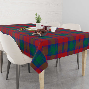 Lindsay Modern Tatan Tablecloth with Family Crest