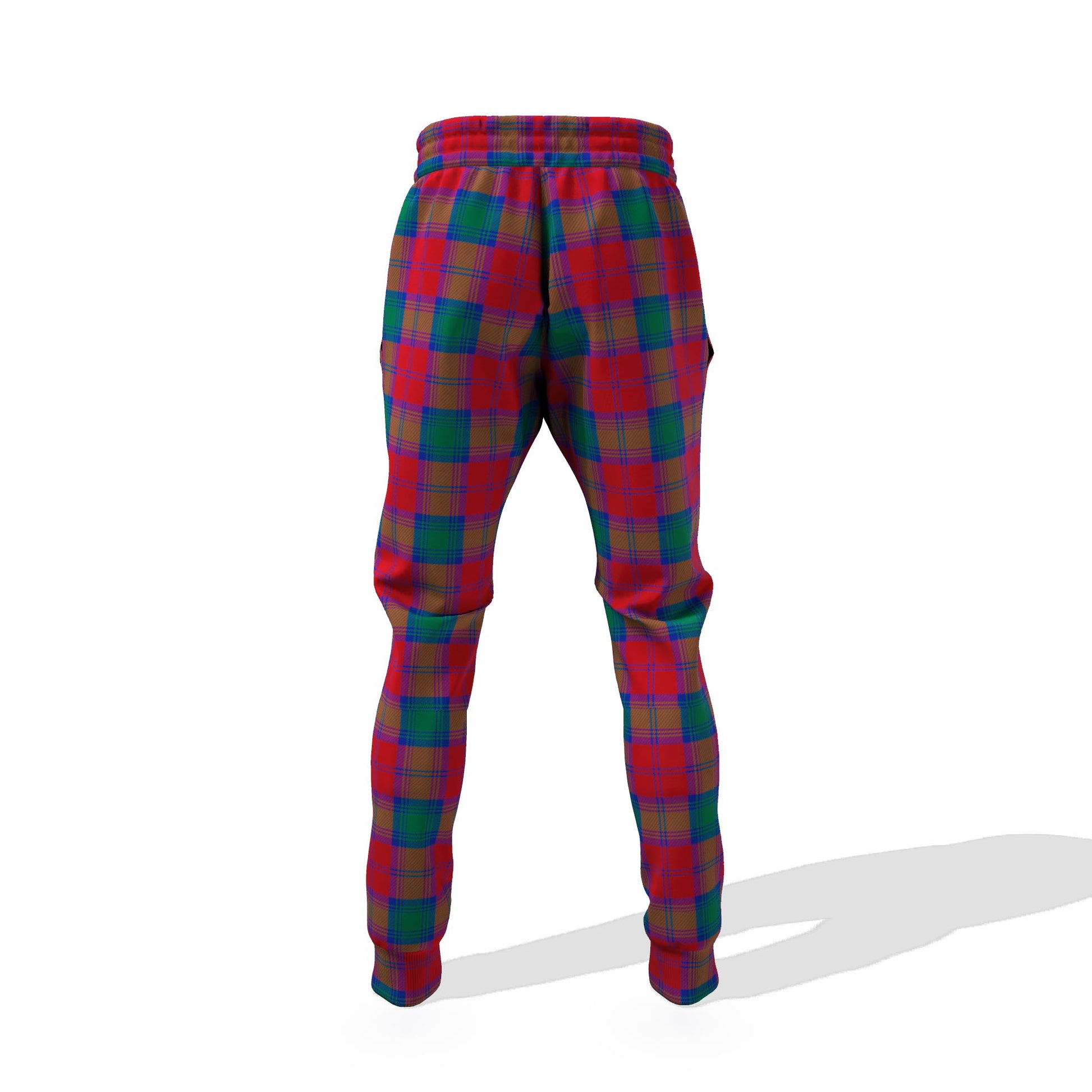 Lindsay Modern Tartan Joggers Pants with Family Crest 6XL - Tartan Vibes Clothing