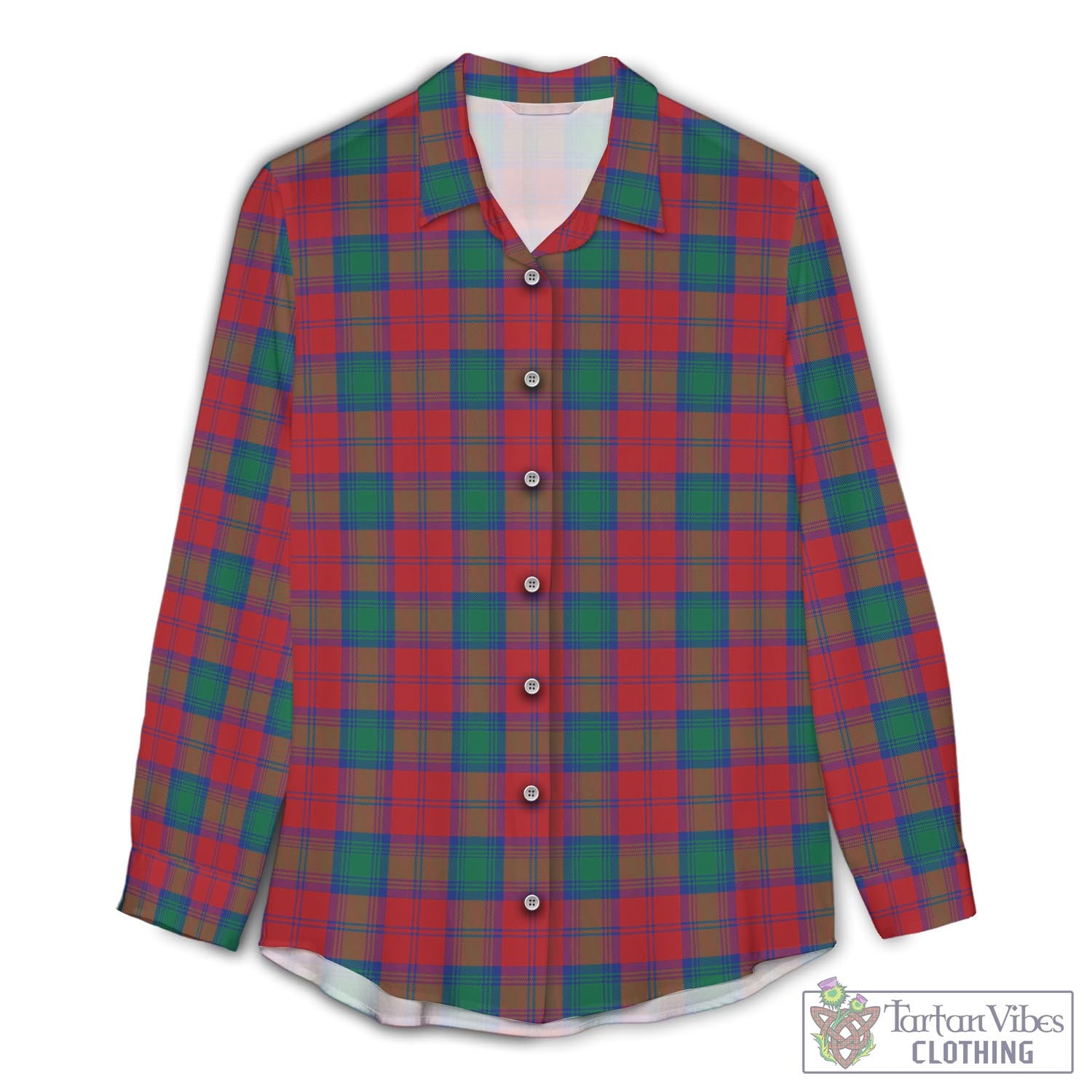 Lindsay Modern Tartan Womens Casual Shirt