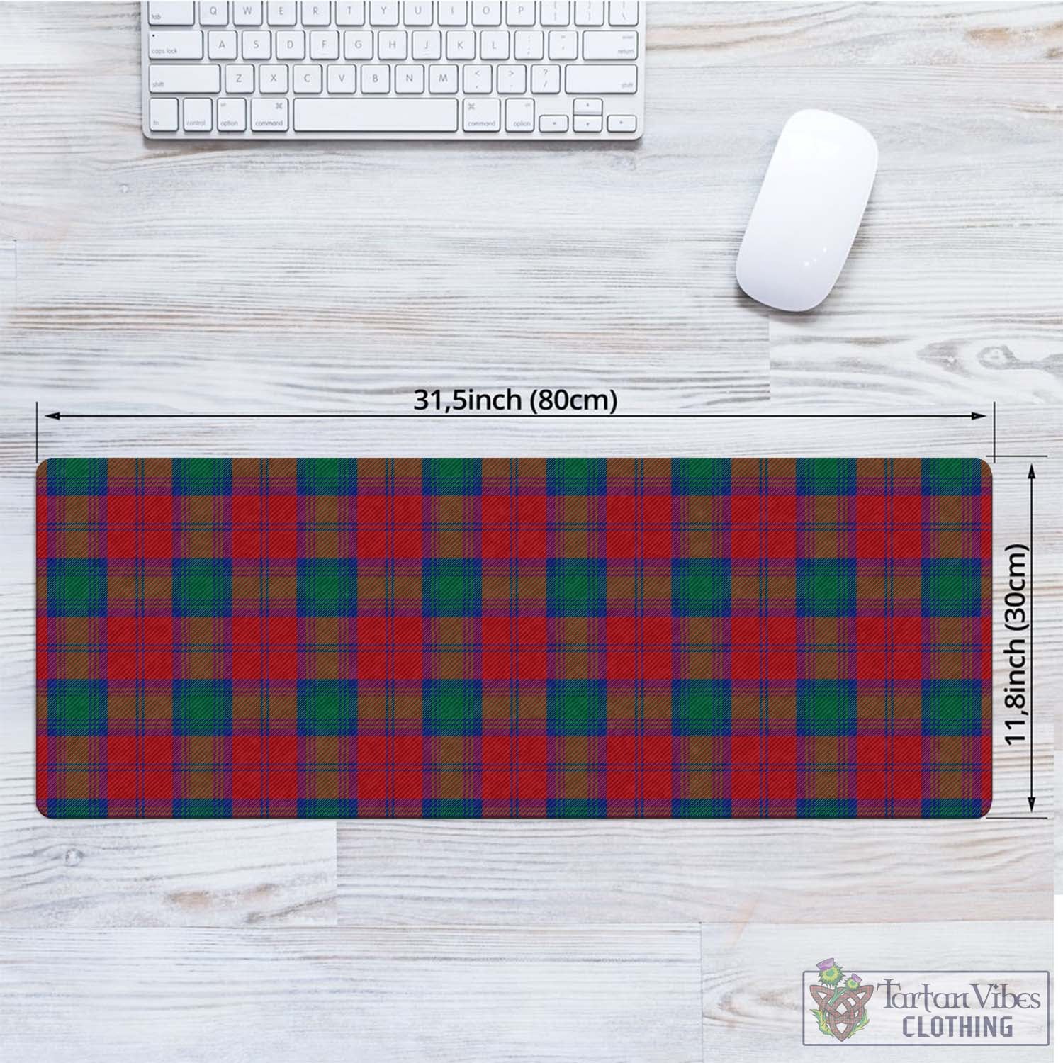 Tartan Vibes Clothing Lindsay Modern Tartan Mouse Pad