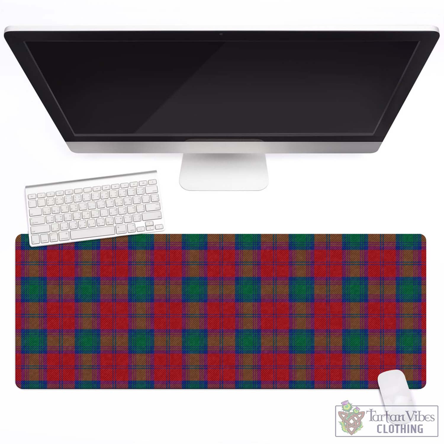 Tartan Vibes Clothing Lindsay Modern Tartan Mouse Pad