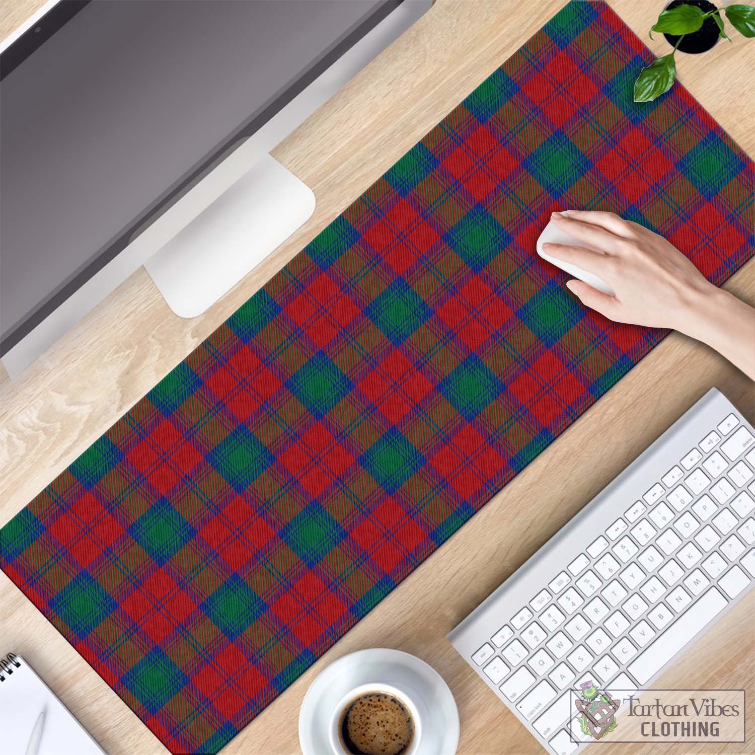 Tartan Vibes Clothing Lindsay Modern Tartan Mouse Pad