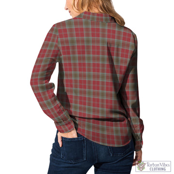 Lindsay Weathered Tartan Women's Casual Shirt