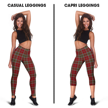 Lindsay Weathered Tartan Womens Leggings