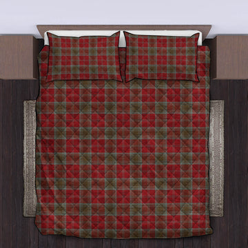 Lindsay Weathered Tartan Quilt Bed Set