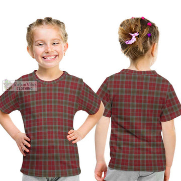 Lindsay Weathered Tartan Kid T-Shirt