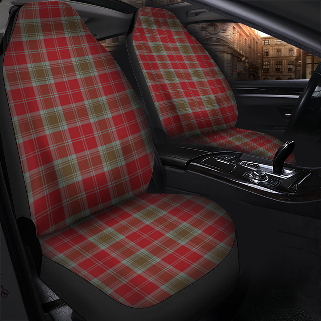 Lindsay Weathered Tartan Car Seat Cover One Size - Tartanvibesclothing