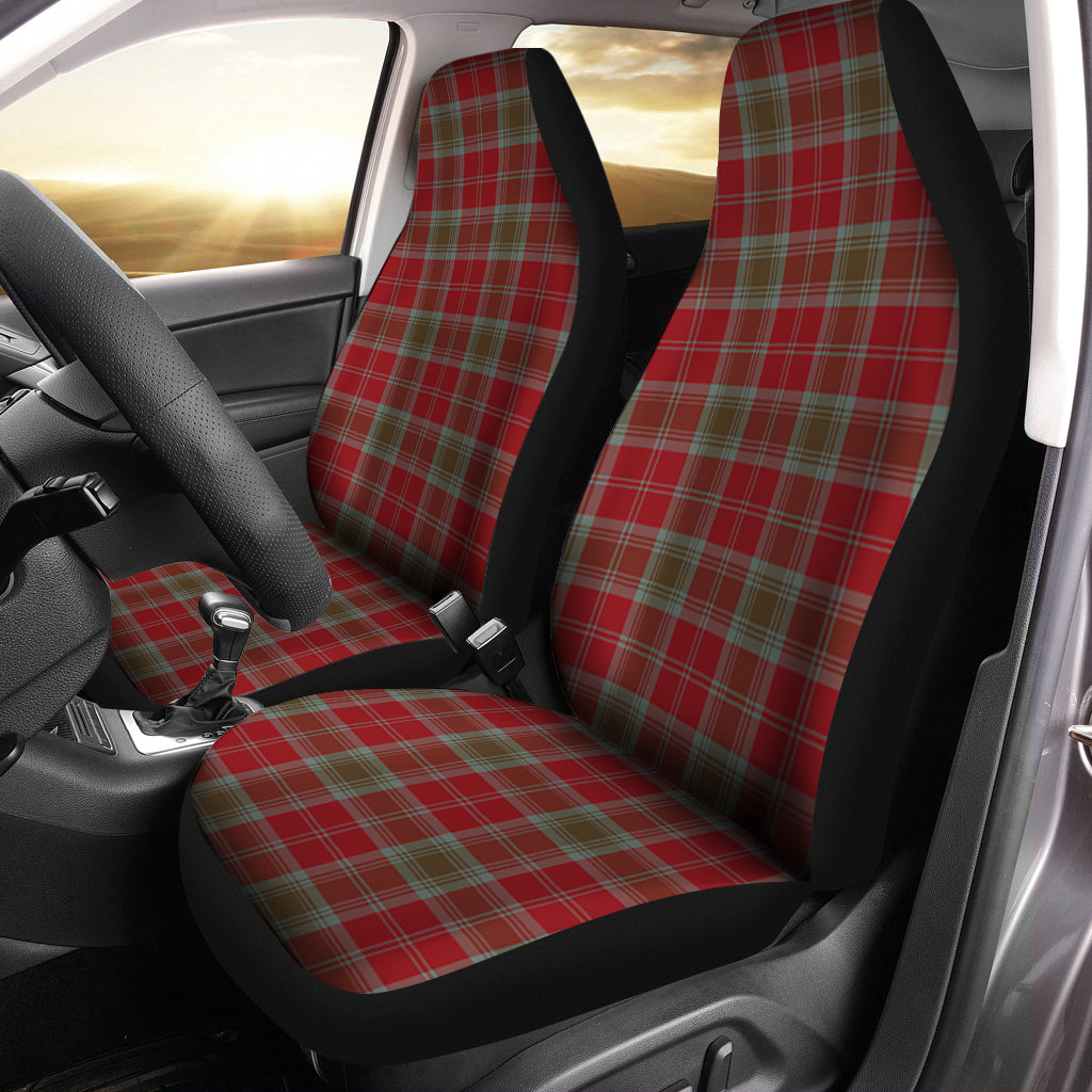 Lindsay Weathered Tartan Car Seat Cover - Tartanvibesclothing