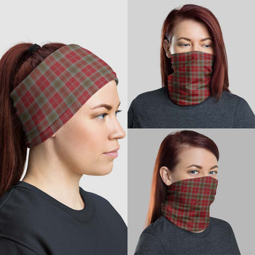 Lindsay Weathered Tartan Neck Gaiters, Tartan Bandanas, Tartan Head Band