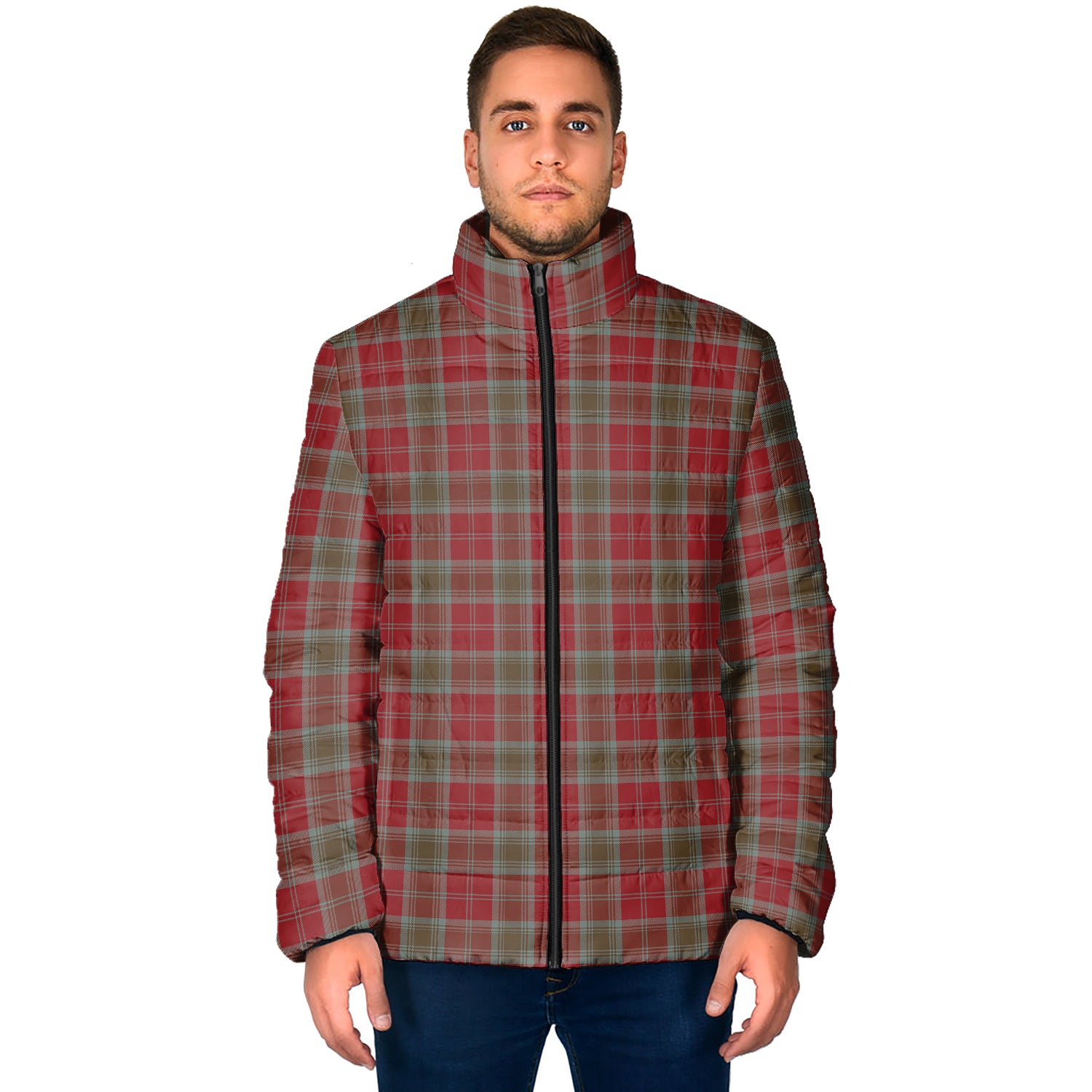 Lindsay Weathered Tartan Padded Jacket - Tartan Vibes Clothing