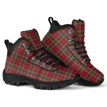 Lindsay Weathered Tartan Alpine Boots