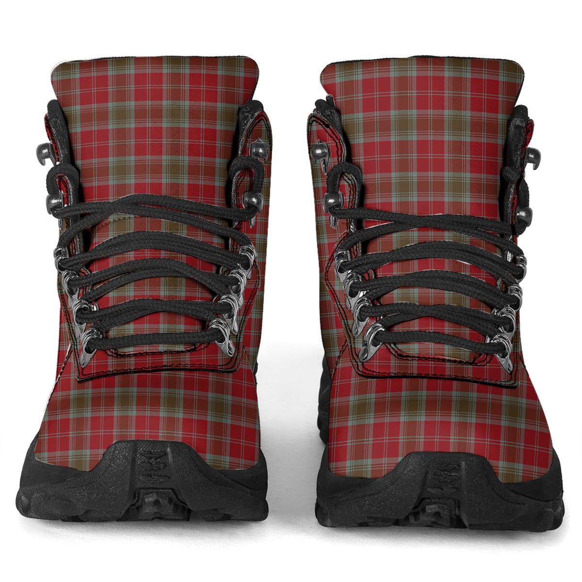 Lindsay Weathered Tartan Alpine Boots - Tartanvibesclothing