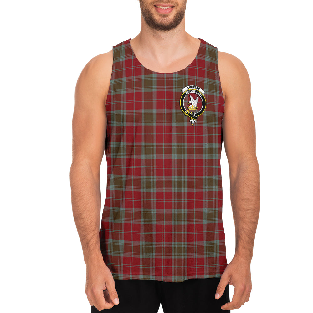 lindsay-weathered-tartan-mens-tank-top-with-family-crest