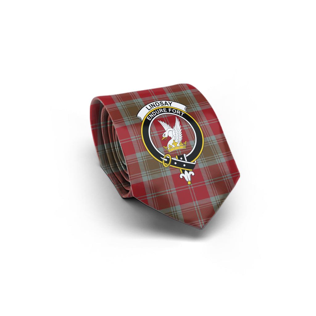 lindsay-weathered-tartan-classic-necktie-with-family-crest