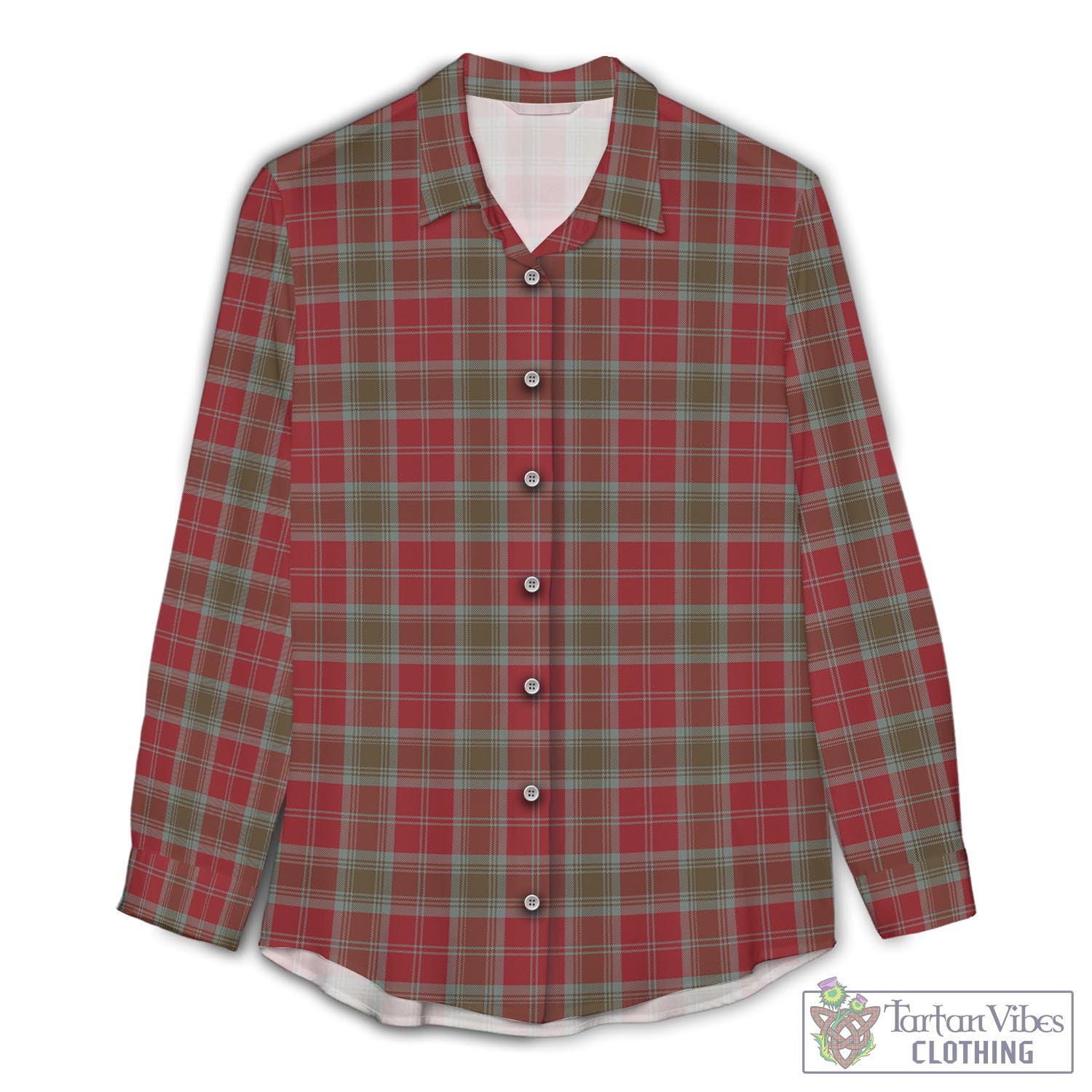 Lindsay Weathered Tartan Womens Casual Shirt