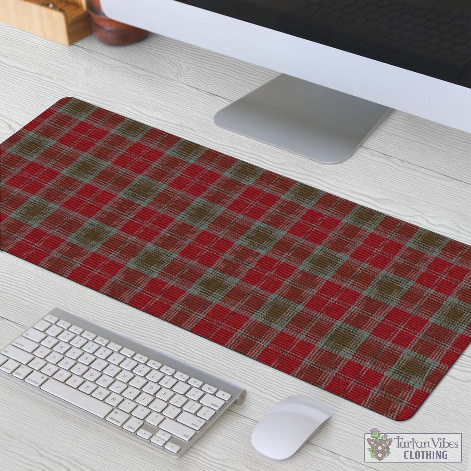 Tartan Vibes Clothing Lindsay Weathered Tartan Mouse Pad