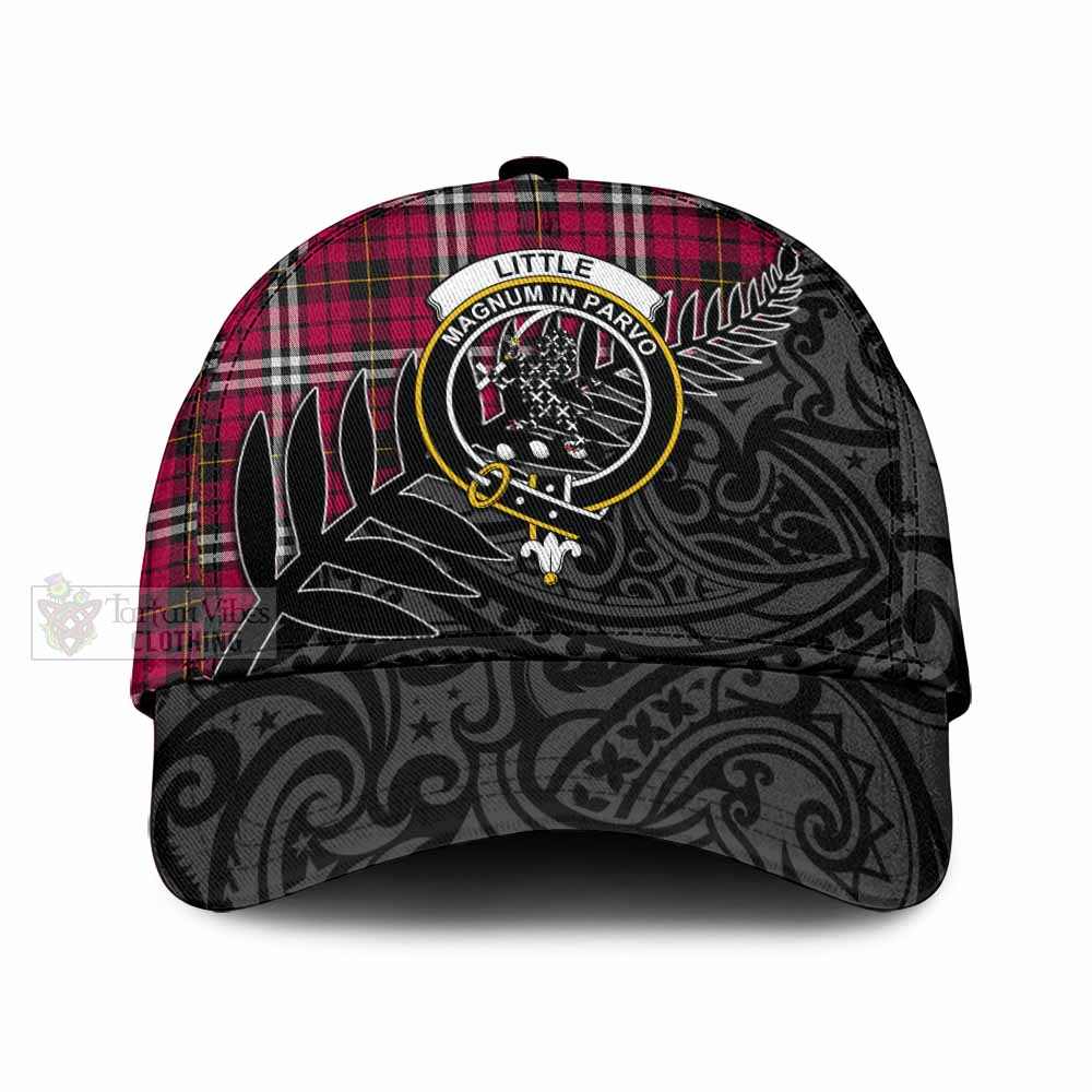 Tartan Vibes Clothing Little Tartan Classic Cap with New Zealand Silver Fern Half Style