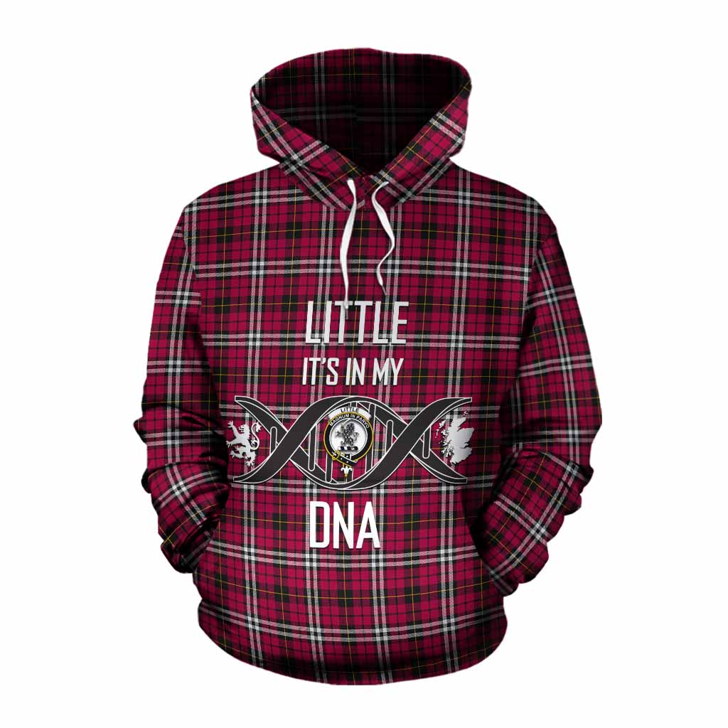 Tartan Vibes Clothing Little Tartan Cotton Hoodie with Family Crest DNA In Me Style