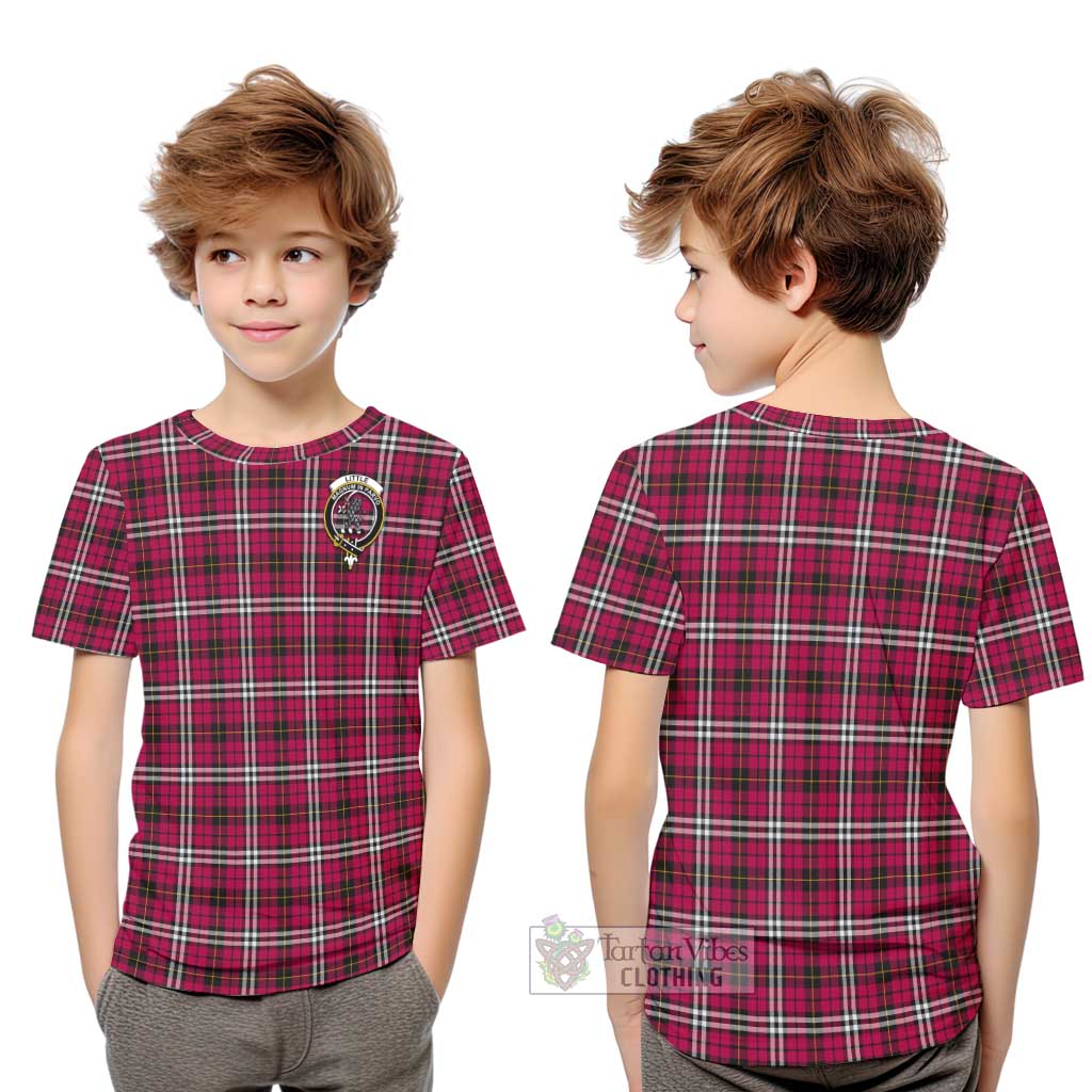 Tartan Vibes Clothing Little Tartan Kid T-Shirt with Family Crest